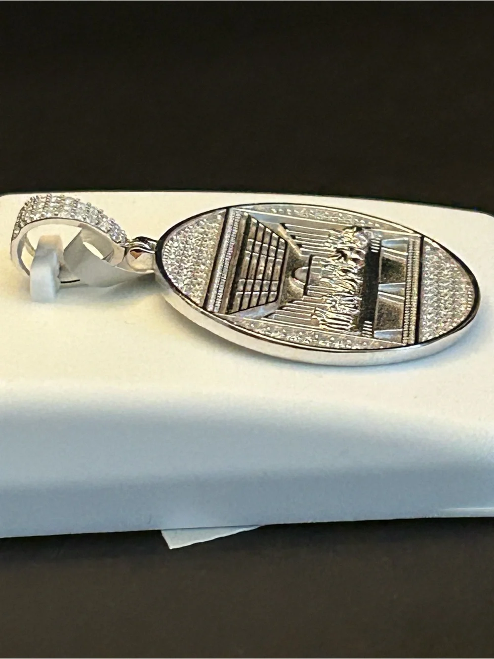 Axnt elegant rhodium
